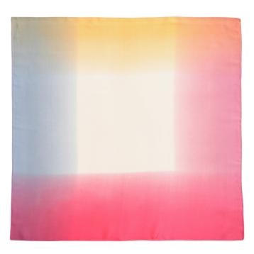 Foulard donna in seta stampa sfumata Capoverde