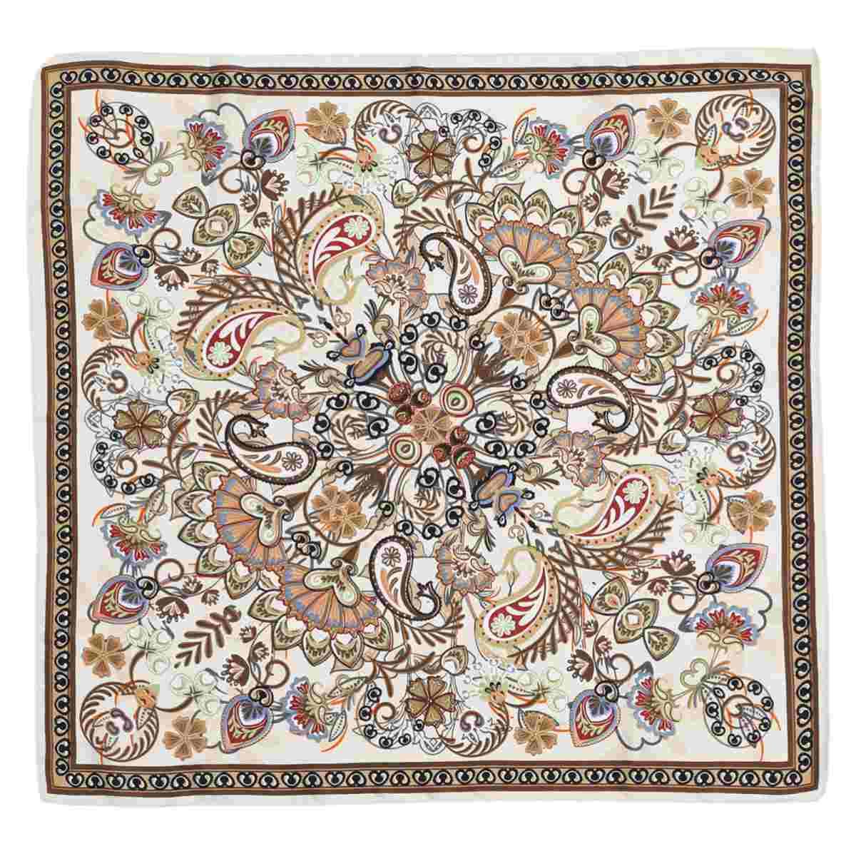 Foulard donna in seta stampa paisley Capoverde