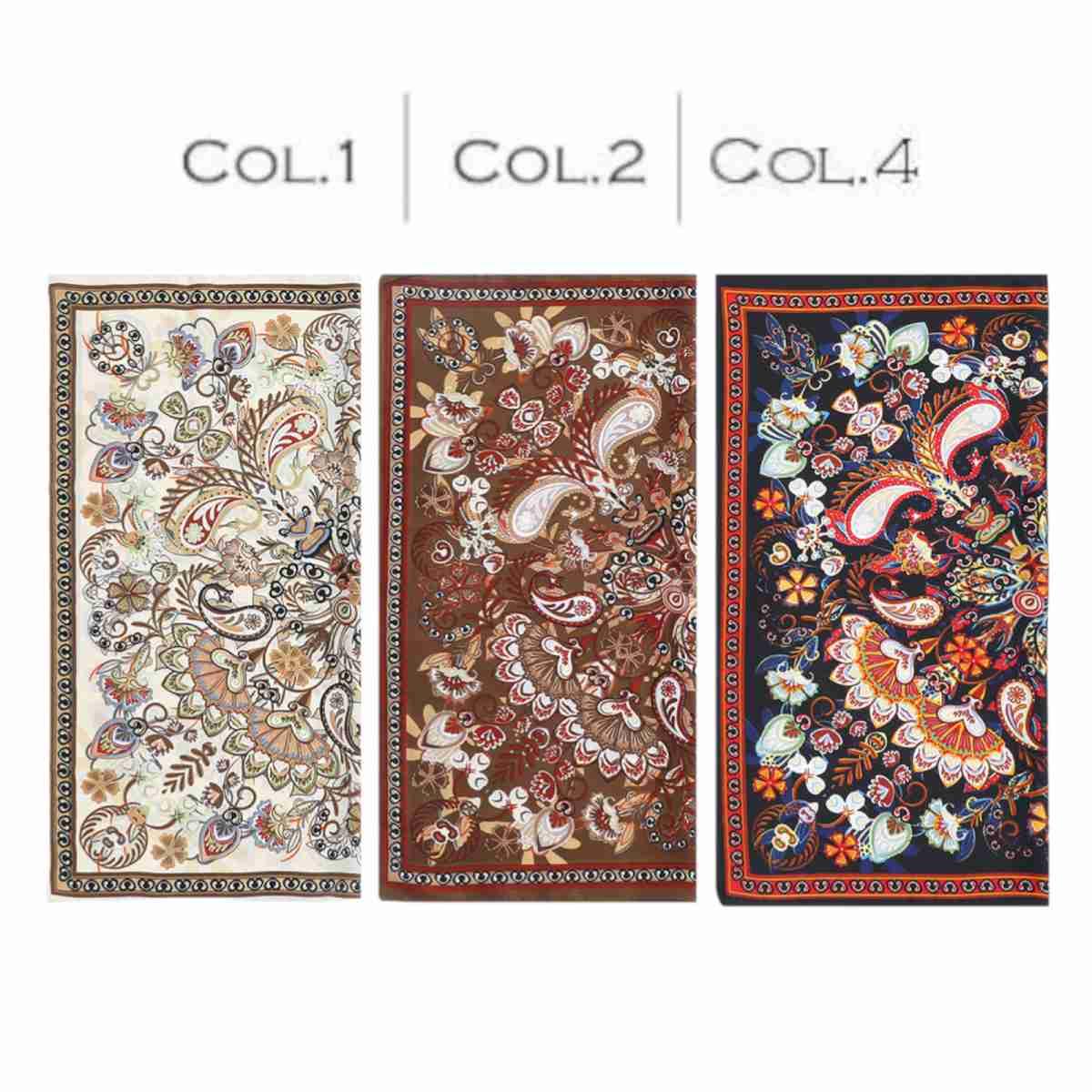 Foulard donna in seta stampa paisley Capoverde
