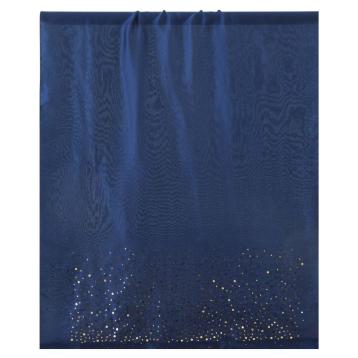 Sciarpa donna in poliestere tinta unita con inserti dorati riflettenti degradè Capoverde