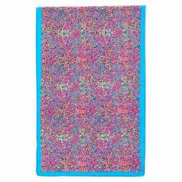 Sciarpa donna in poliestere stampa puntinismo impressionista Capoverde