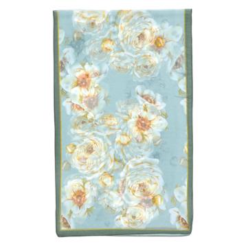 Sciarpa donna in poliestere stampa floreale rose Capoverde