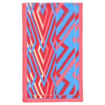 Sciarpa donna in poliestere motivo geometrico Capoverde