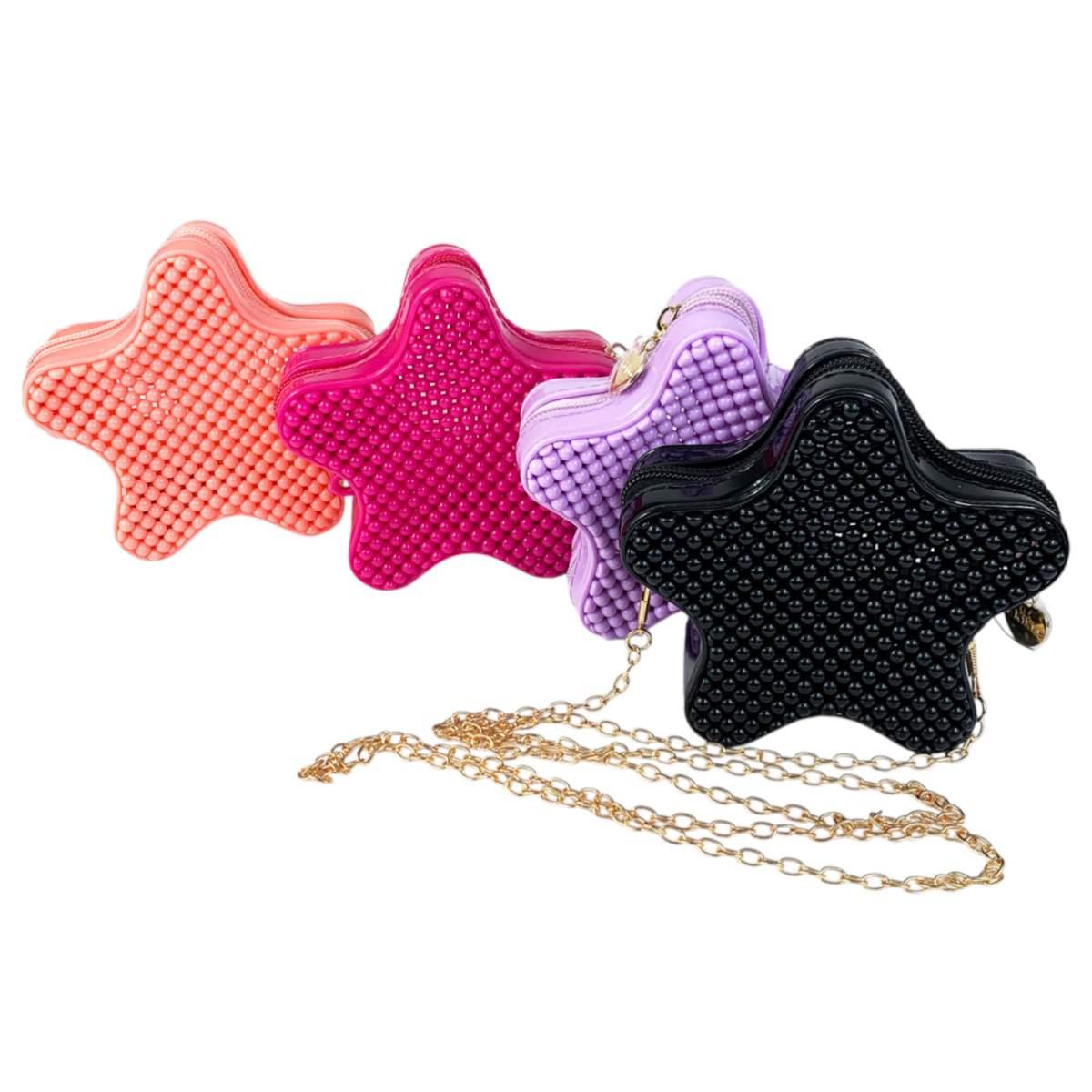 Borsetta bimba stella con catenina Le Kikke