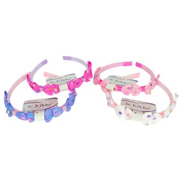 Cerchietto bimba funny heart box 6 pezzi Le Kikke