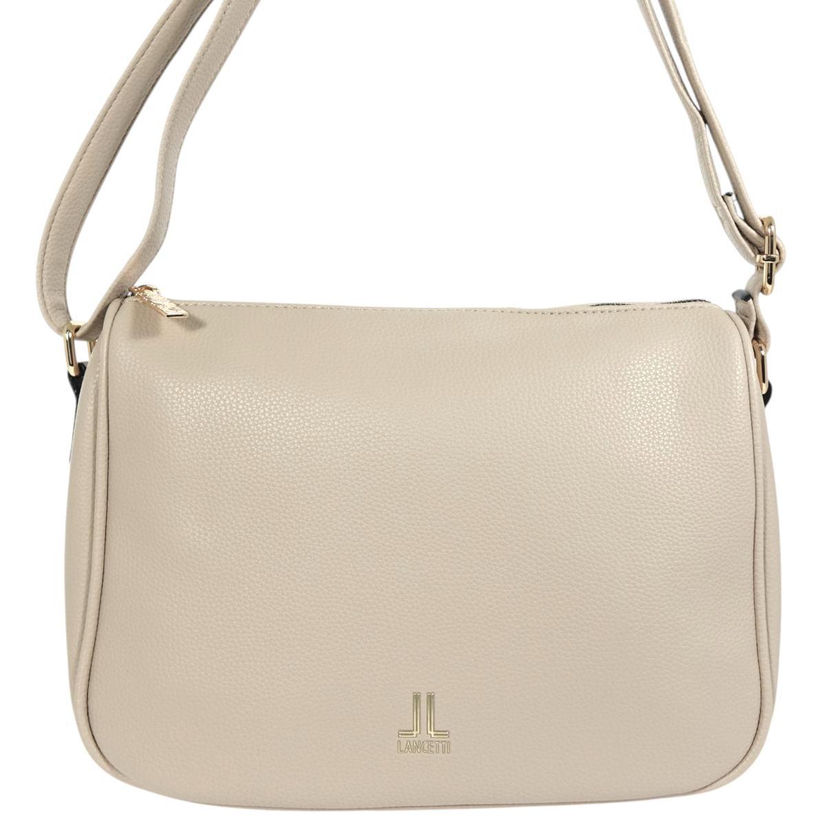 Set 3 pezzi donna borsa sacca, tracolla e portafoglio linea Orquidia Lancetti