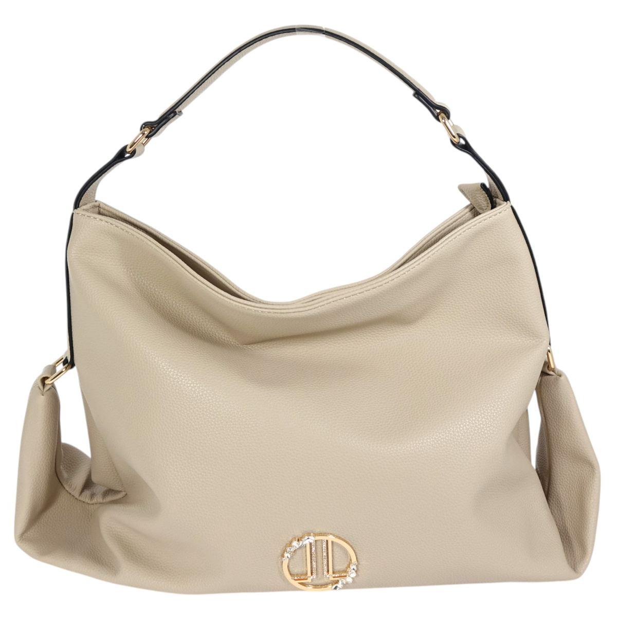 Set 3 pezzi donna borsa sacca, tracolla e portafoglio linea Orquidia Lancetti