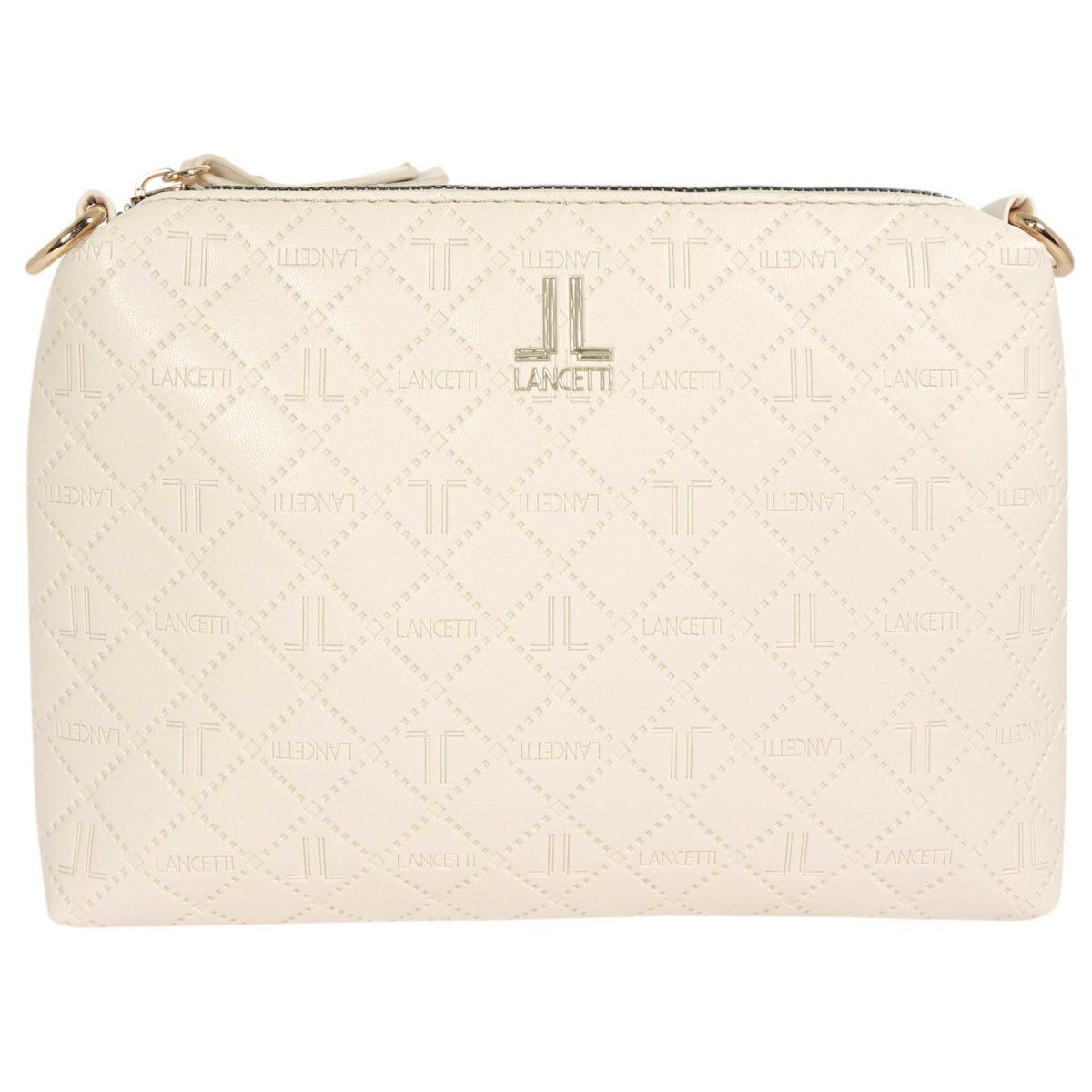 Set 3 pezzi donna borsa shopping, tracolla e tracollina linea Astrance Lancetti