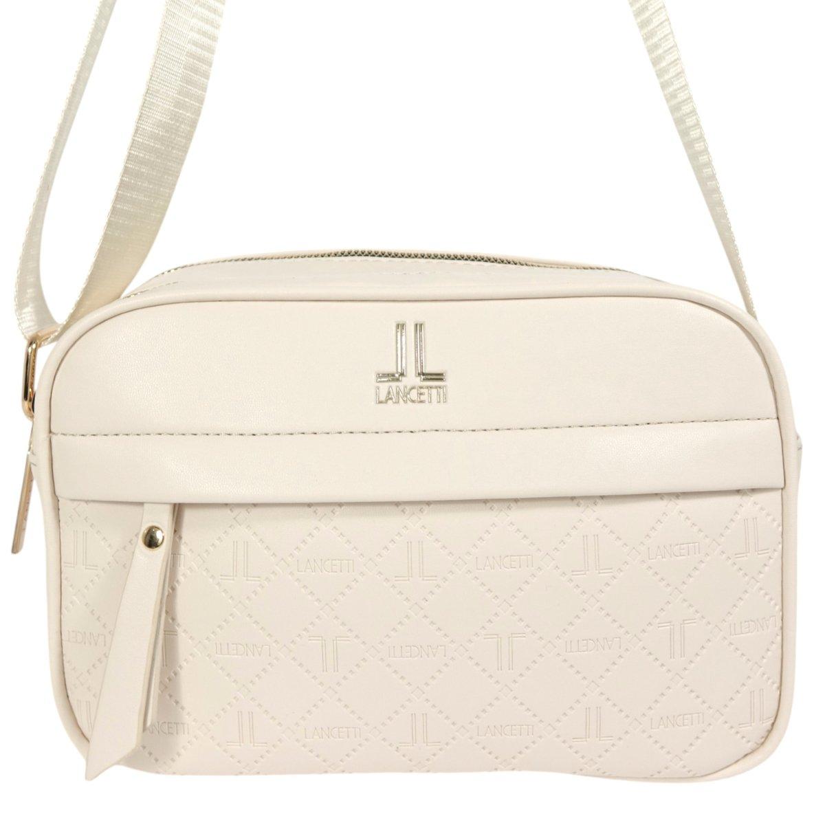 Set 3 pezzi donna borsa shopping, tracolla e tracollina linea Astrance Lancetti