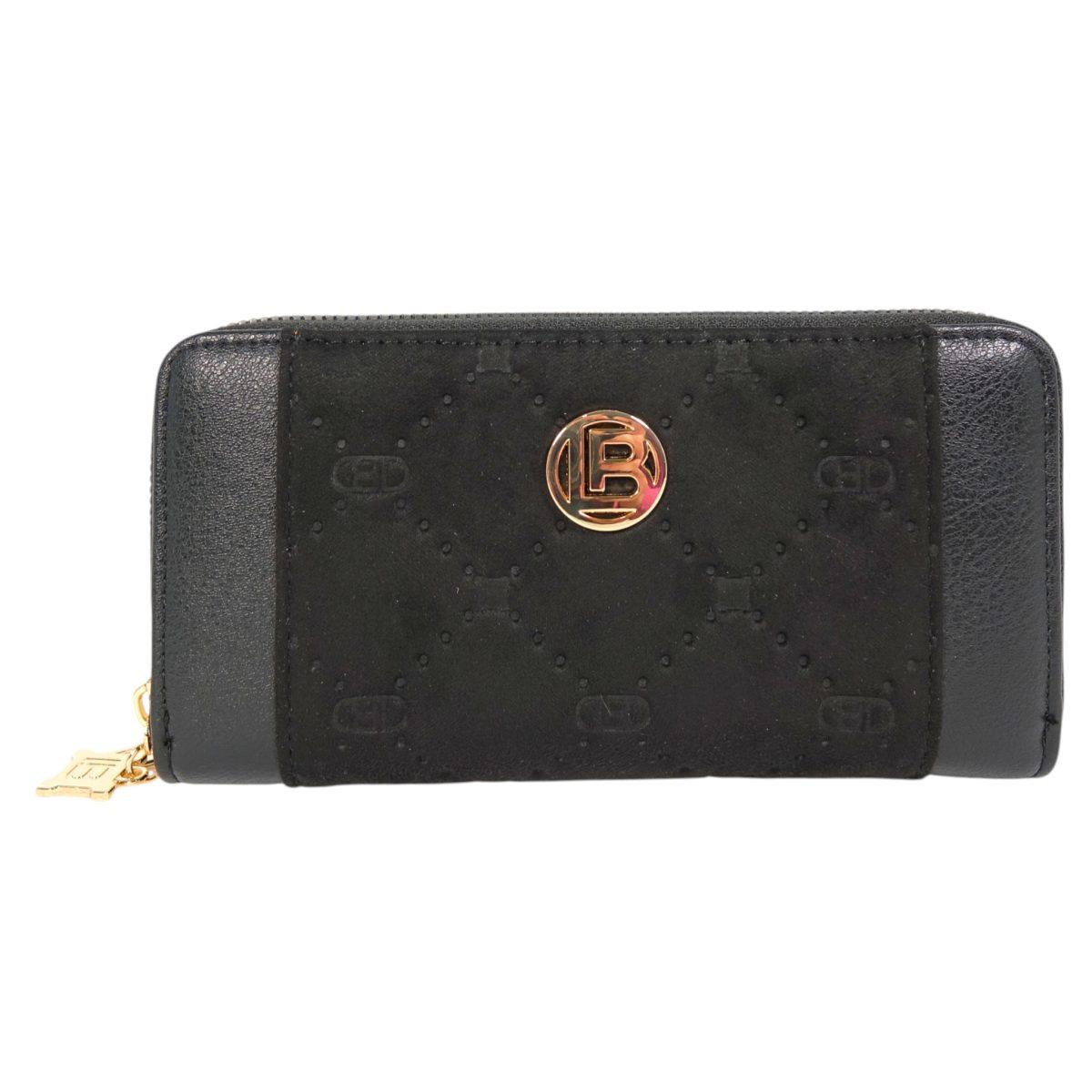 Portafoglio donna effetto scamosciato linea Ostar Laura Biagiotti