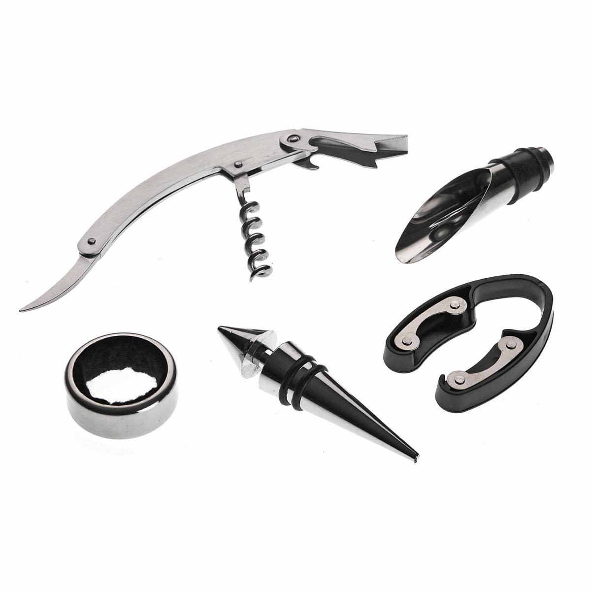 Set da vino 5 pezzi bottiglia gran riserva