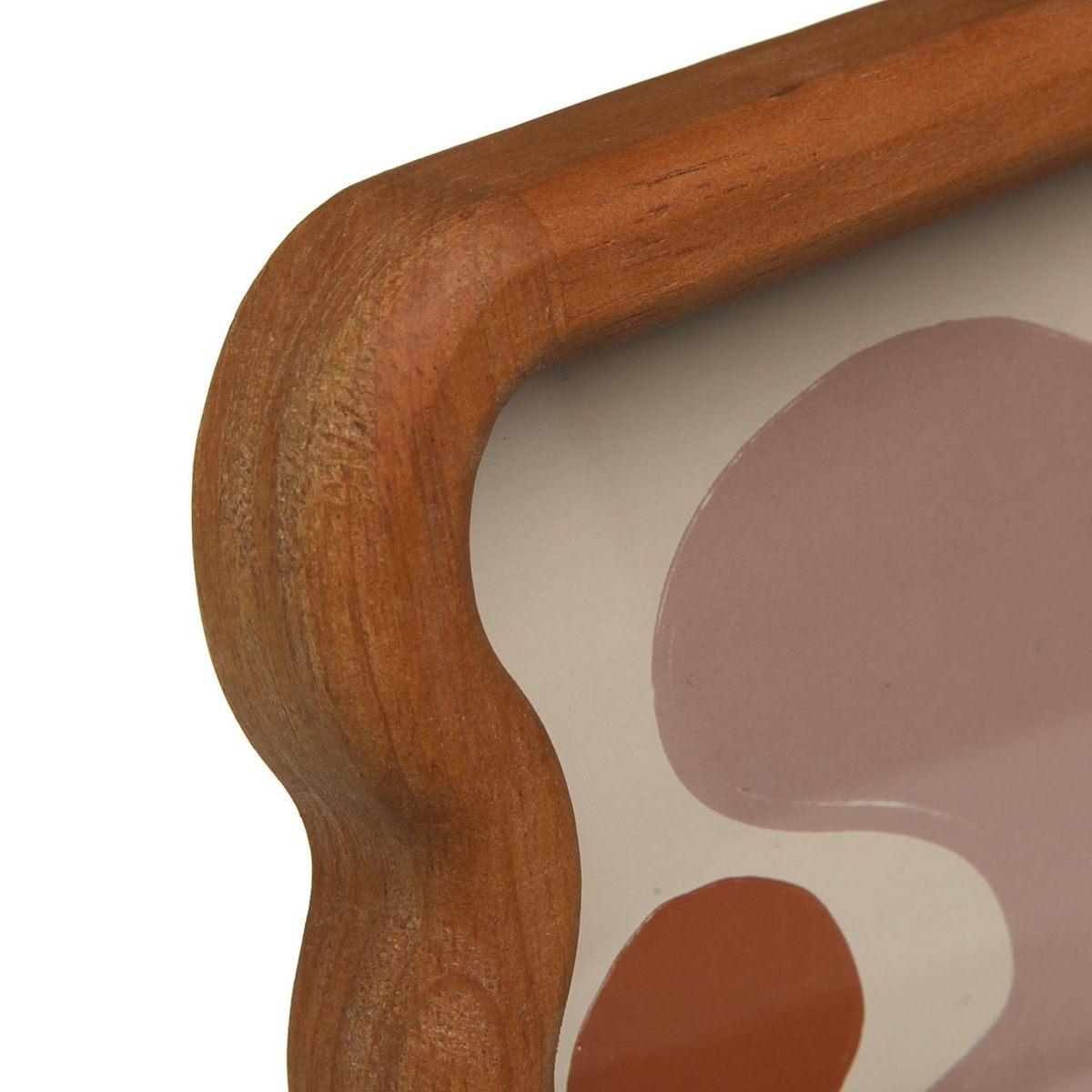 Cornice portafoto in legno Onda 15x20 cm