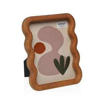 Cornice portafoto in legno Onda 15x20 cm