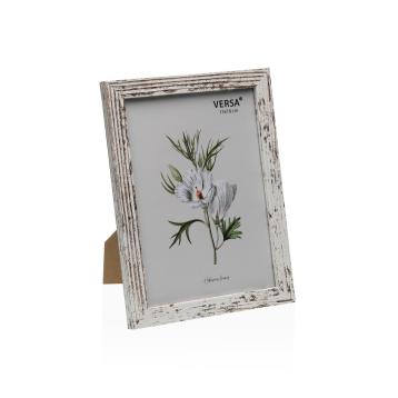 Cornice portafoto in mdf effetto anticato 13x18 cm