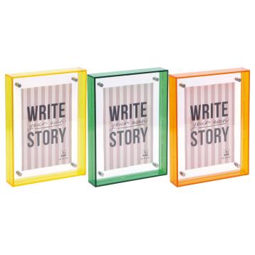 Cornice portafoto da tavolo in acrilico nieto 13x18 cm