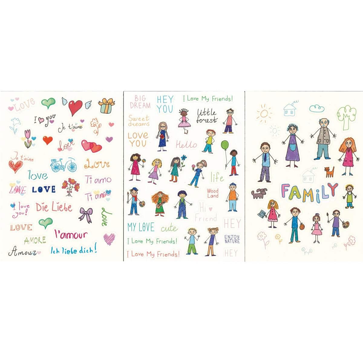 Cornice portafoto in mdf Murray personalizzabile con adesivi 13x18 cm