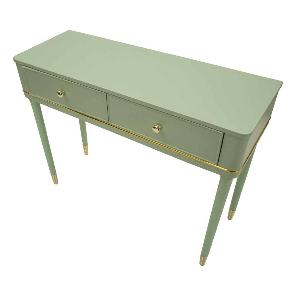 Console camille verde cm 101x37x78