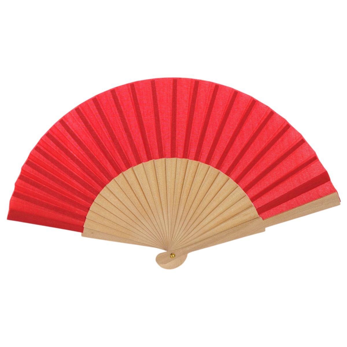 Ventaglio in tessuto colori assortiti d.34 cm
