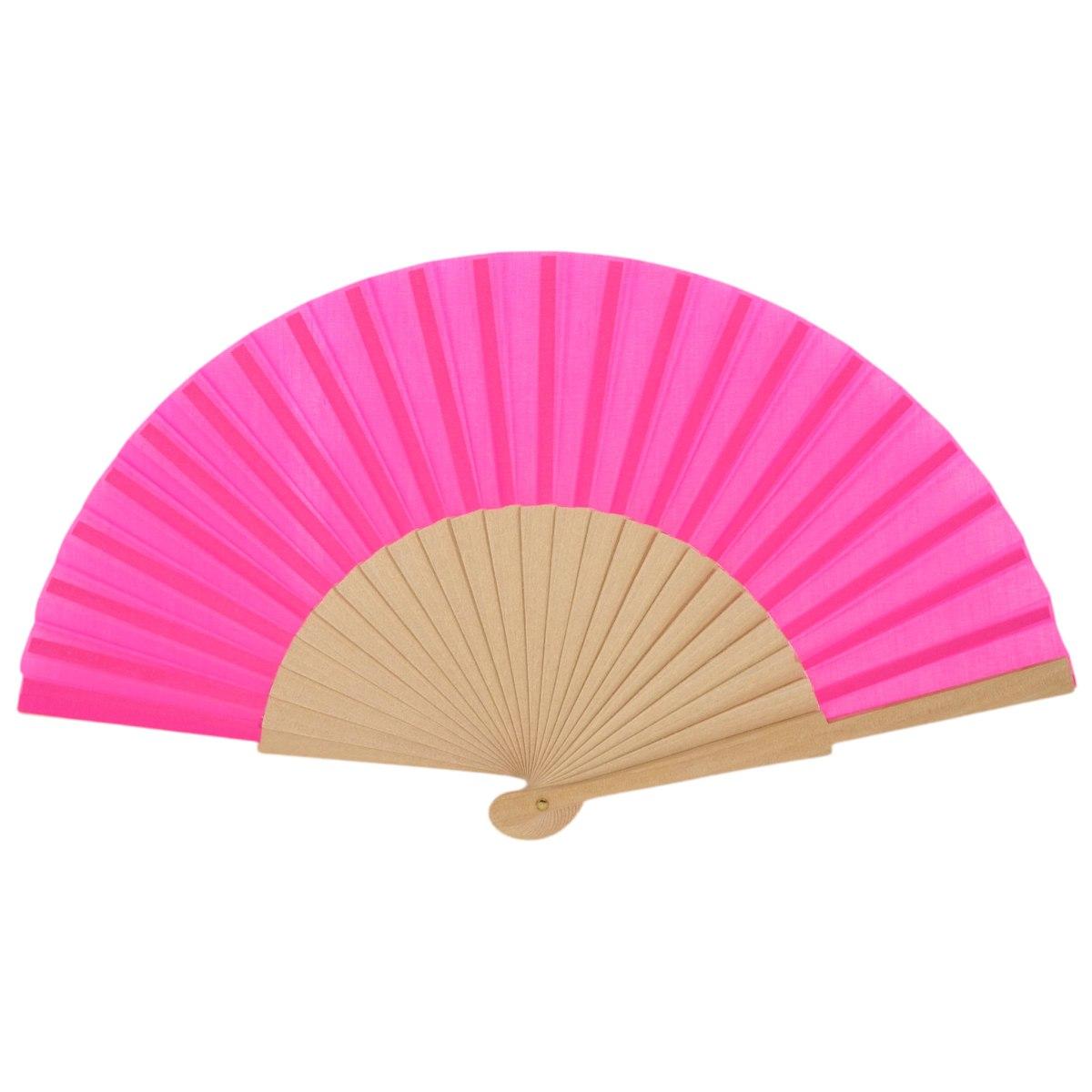 Ventaglio in tessuto colori assortiti d.34 cm