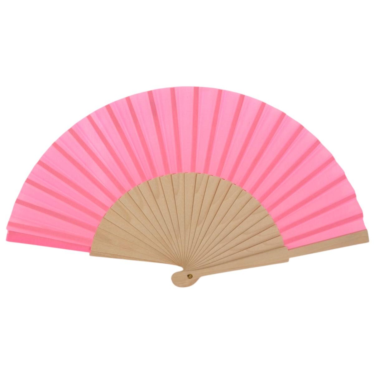 Ventaglio in tessuto colori assortiti d.34 cm