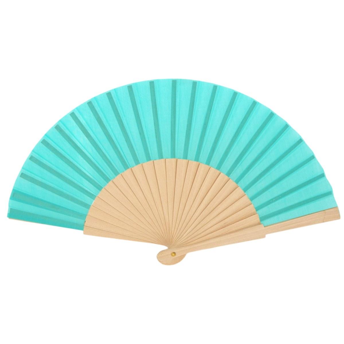 Ventaglio in tessuto colori assortiti d.34 cm