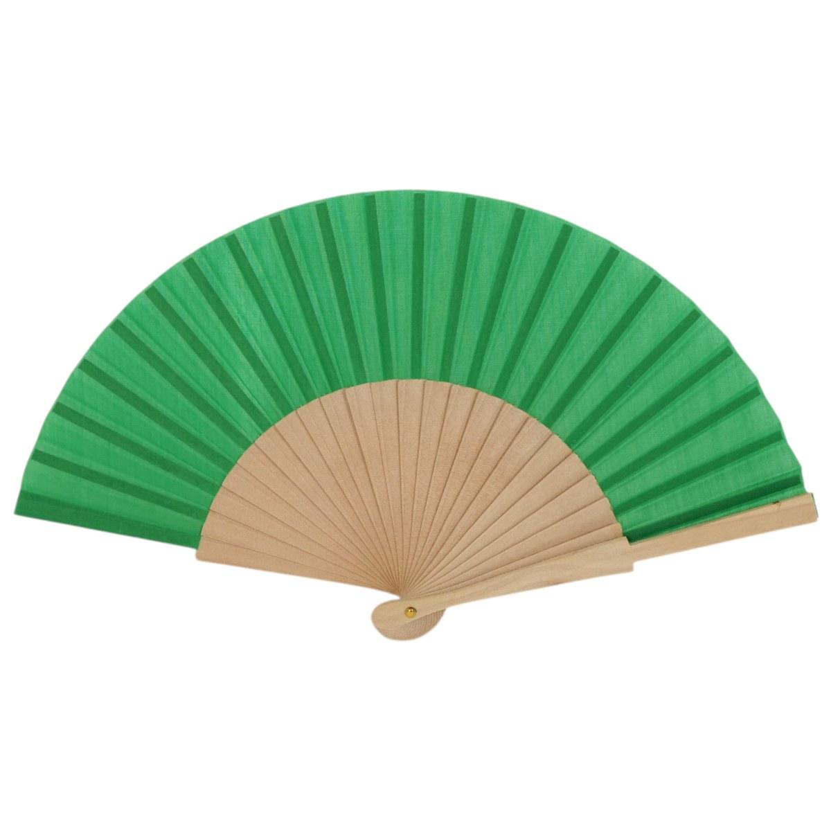 Ventaglio in tessuto colori assortiti d.34 cm