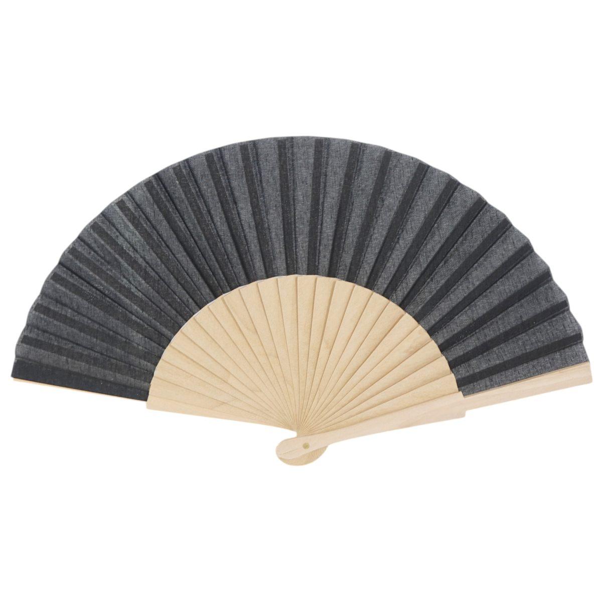 Ventaglio in tessuto colori assortiti d.34 cm