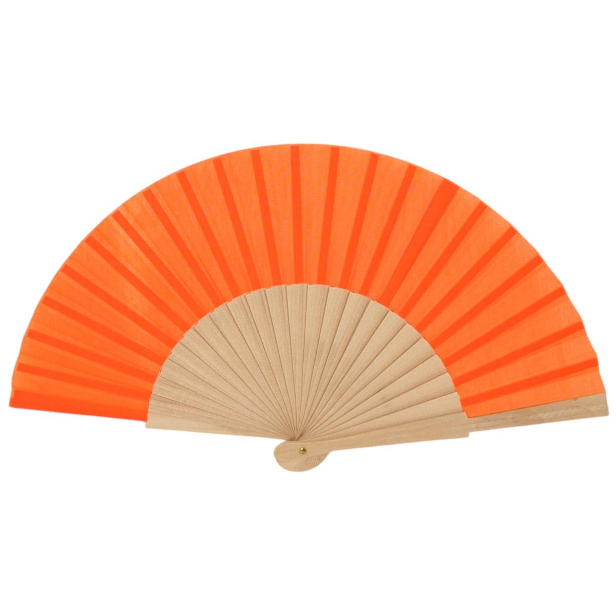 Ventaglio in tessuto colori assortiti d.34 cm