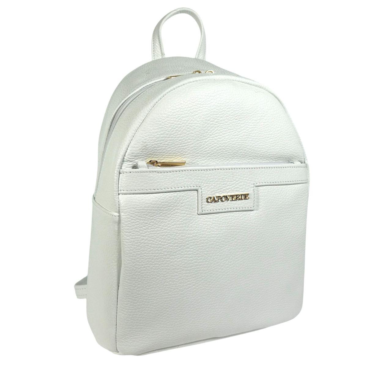 Zaino donna in vera pelle Made in Italy Capoverde