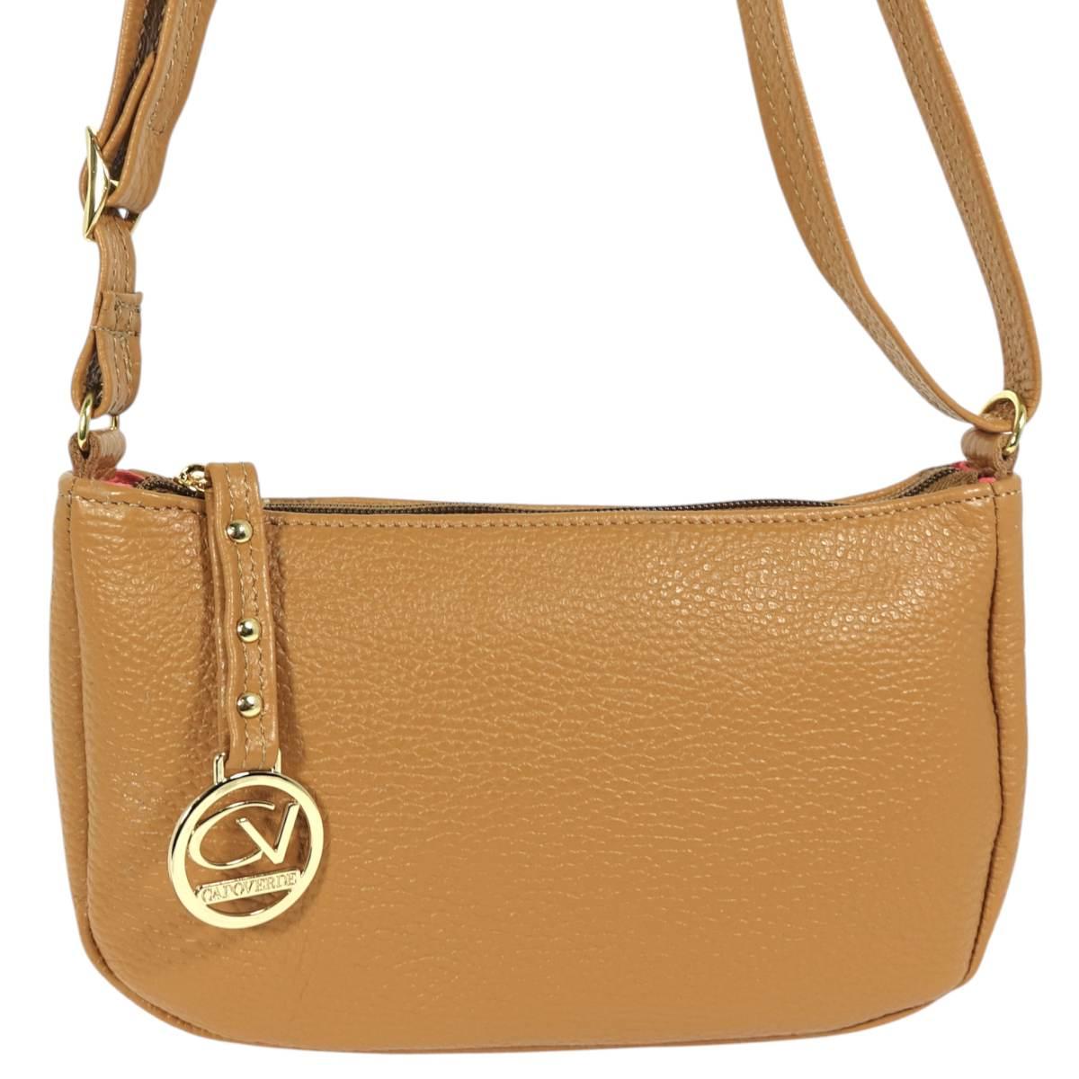 Tracollina donna in vera pelle Made in Italy Capoverde