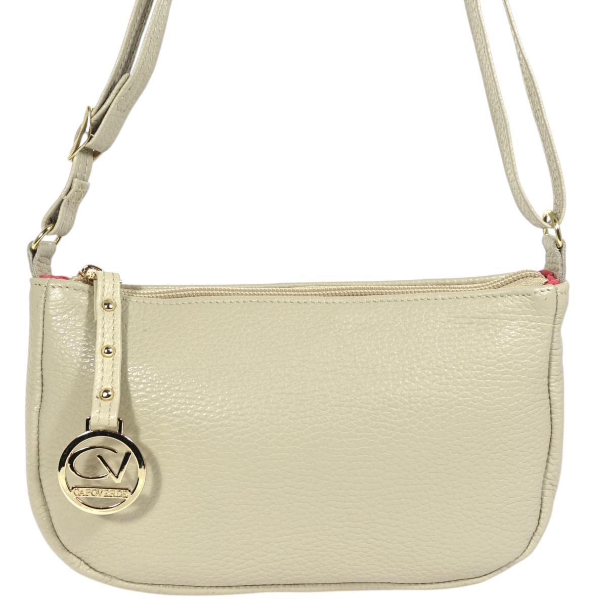 Tracollina donna in vera pelle Made in Italy Capoverde