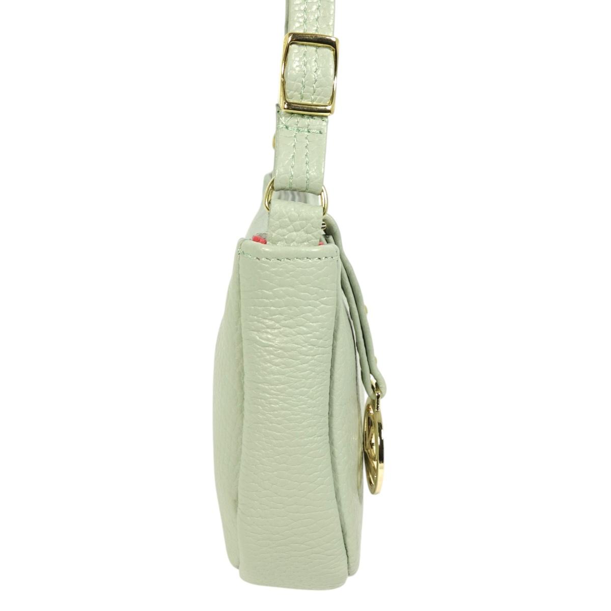 Tracollina donna in vera pelle Made in Italy Capoverde
