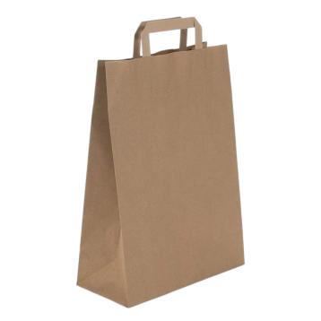 Shopper in carta h.29 x l.22 x p.10 cm colore sealing avana