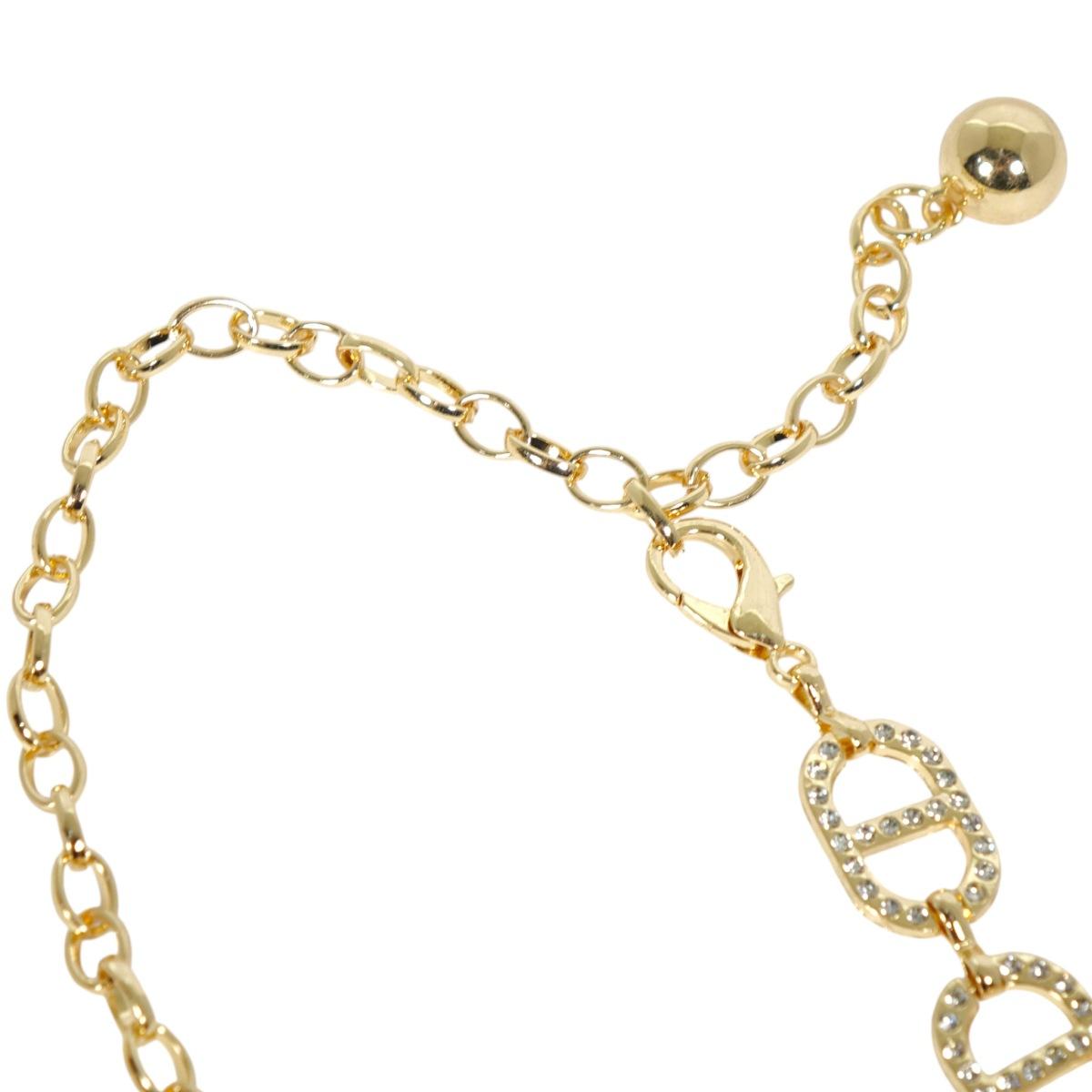 Cintura gioiello donna con maglia ovale con strass Marina Galanti