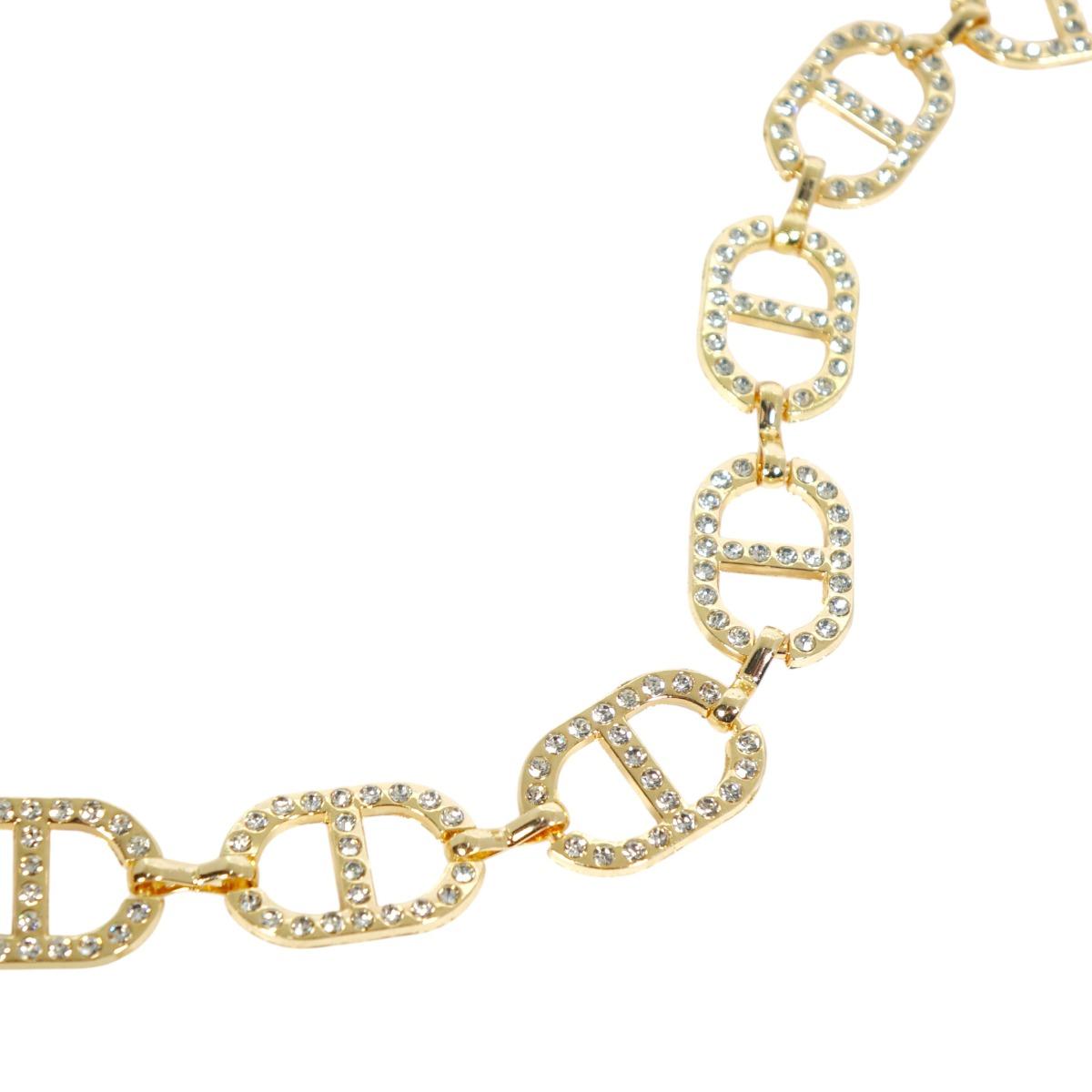 Cintura gioiello donna con maglia ovale con strass Marina Galanti