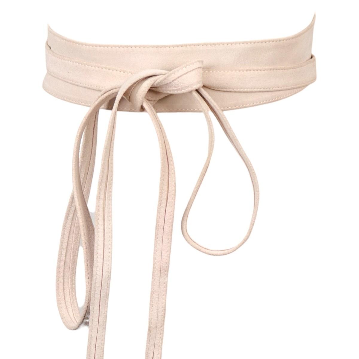 Cintura fusciacca donna camoscio in vera pelle Capoverde Made in Italy