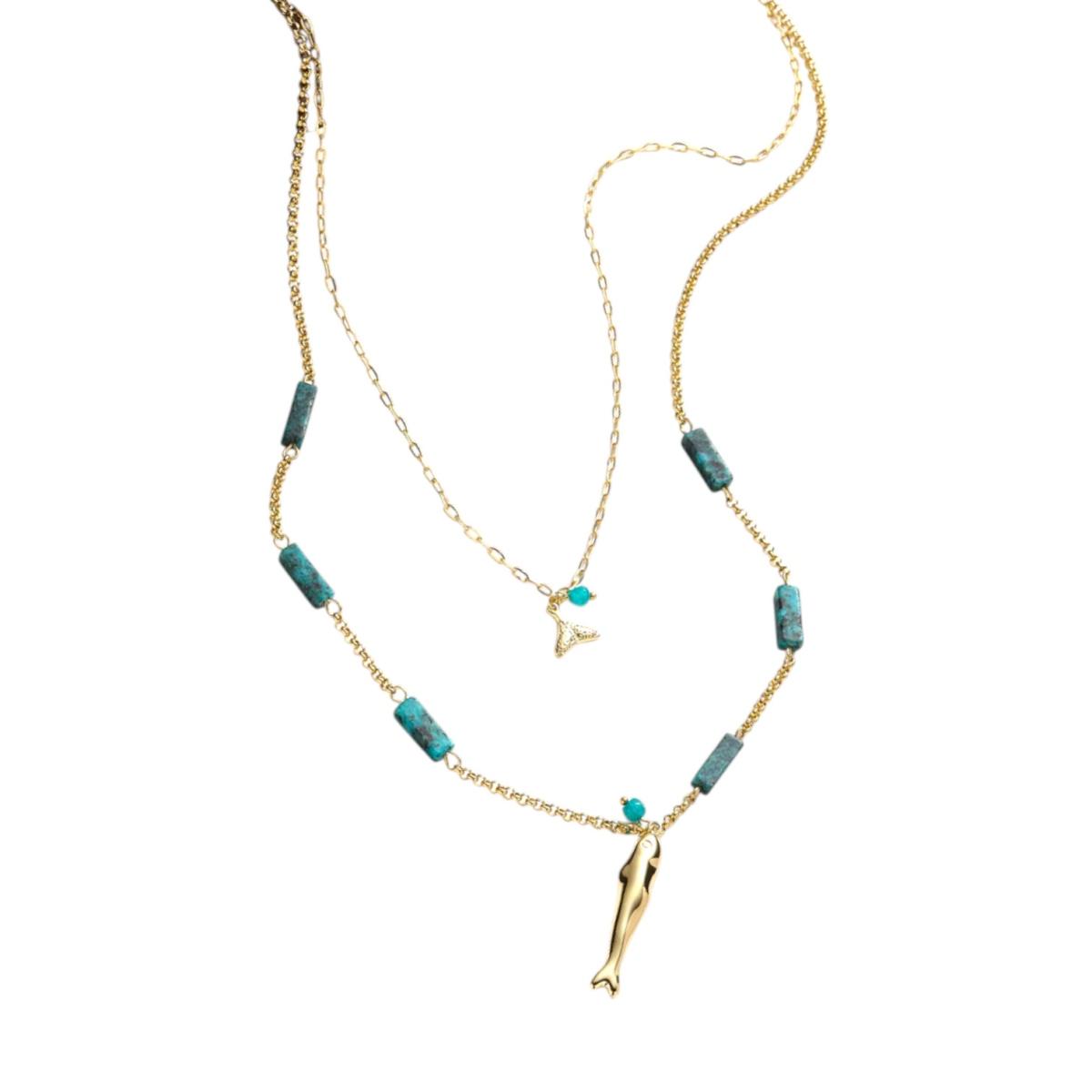 Collana donna a 2 strati C63