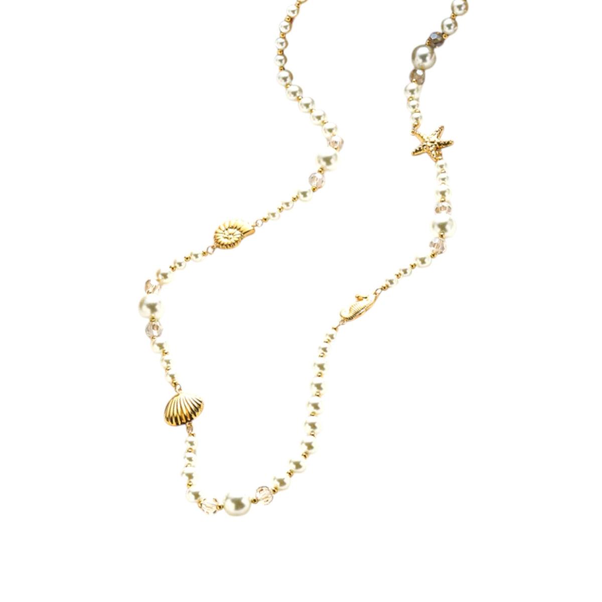 Collana donna con vere conchiglie C63