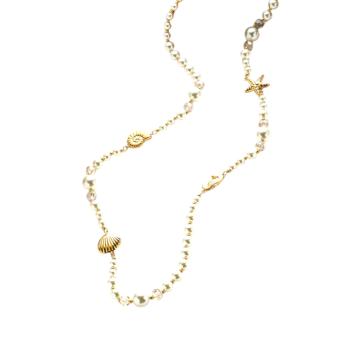 Collana donna con vere conchiglie C63