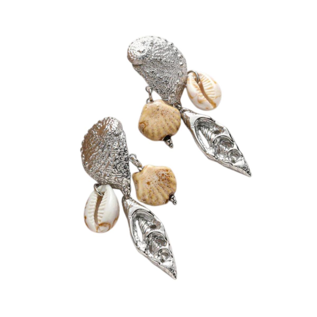 Orecchini pendenti donna conchiglie C63