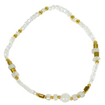 Bracciale donna con pietre in moon stone