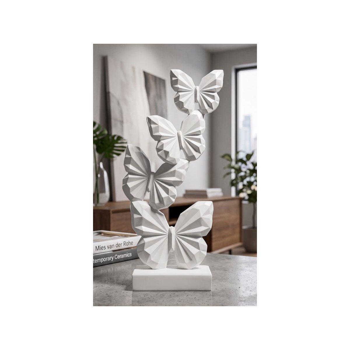 Scultura butterflies cm 12x6x26