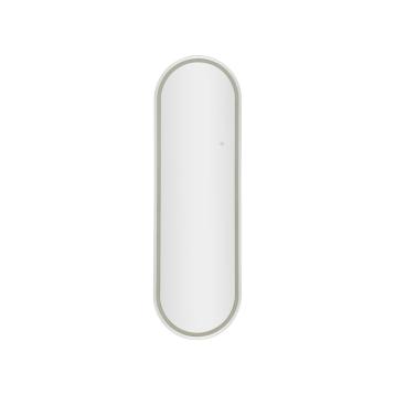 Specchio da muro led oval cm 50x2,5x160 (3 tonalita' di luce)