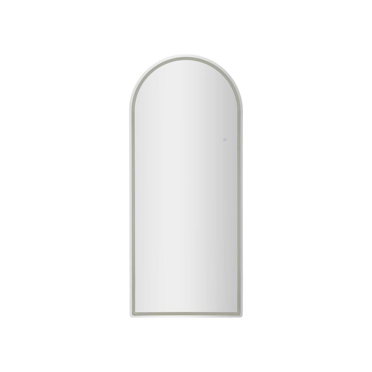 Specchio da terra/muro led arco cm 76x4x177(3tonalita' di luce)