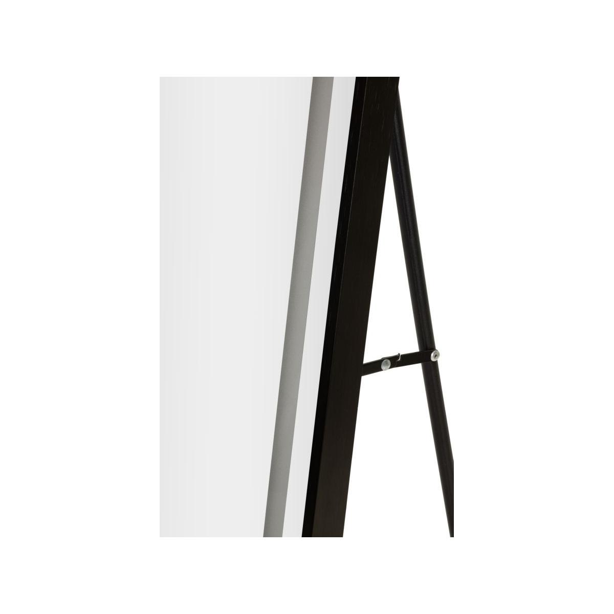 Specchio da terra/muro led black frame arco cm 70x4x170 (3 tonalita' di luce)