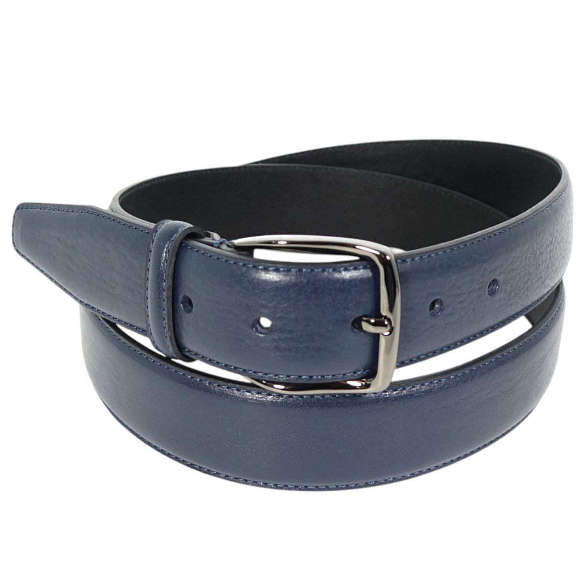 Cintura uomo materiale pelle volonato Made in Italy
