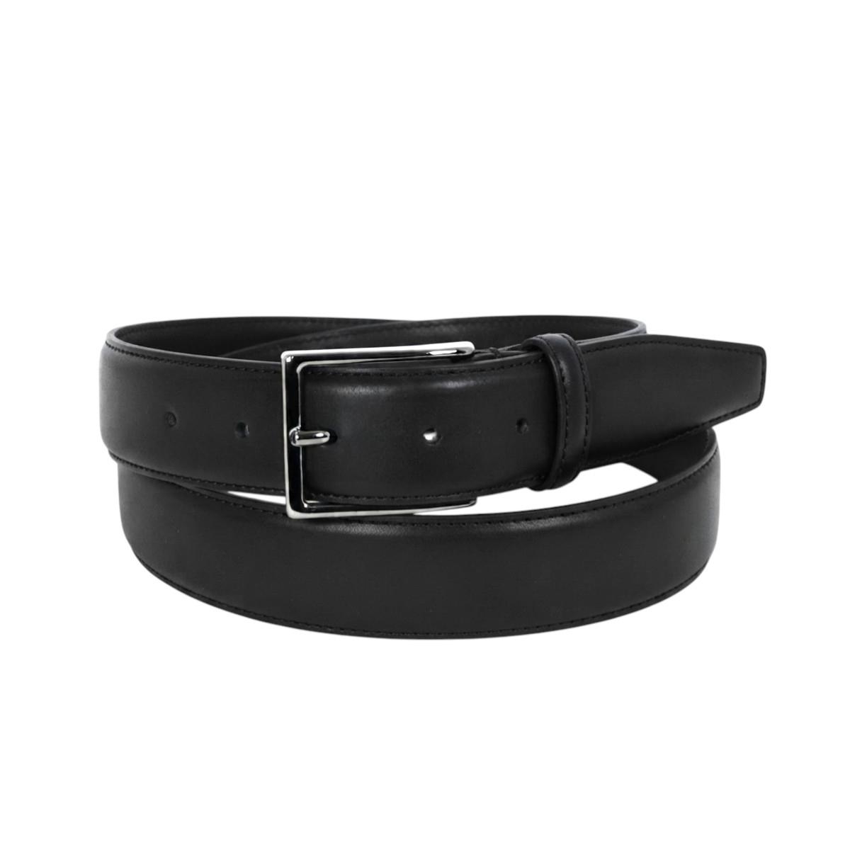Cintura uomo materiale mirage/crosta bombata e cucita Made in Italy