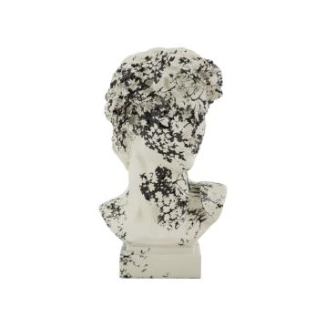 Scultura testa antica okinawa cm 18x16x30