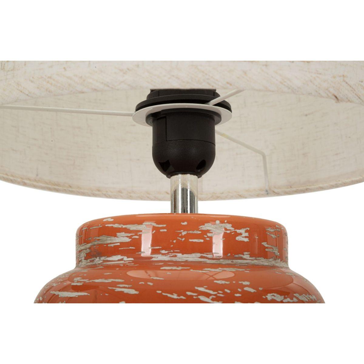Lampada da tavolo hut arancione cm Ø 27x47,5