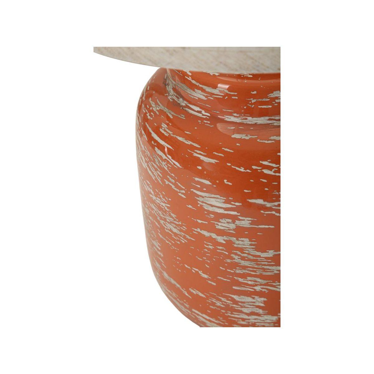 Lampada da tavolo hut arancione cm Ø 27x47,5
